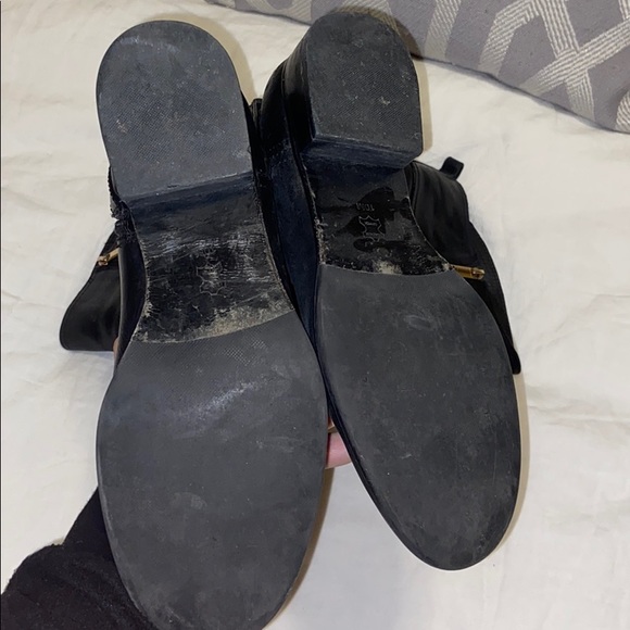 COPY - Tory Burch knee high black leather riding boots - Picture 7 of 11